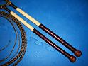 4ft Half plait Cowhide 4 plait stockwhips B